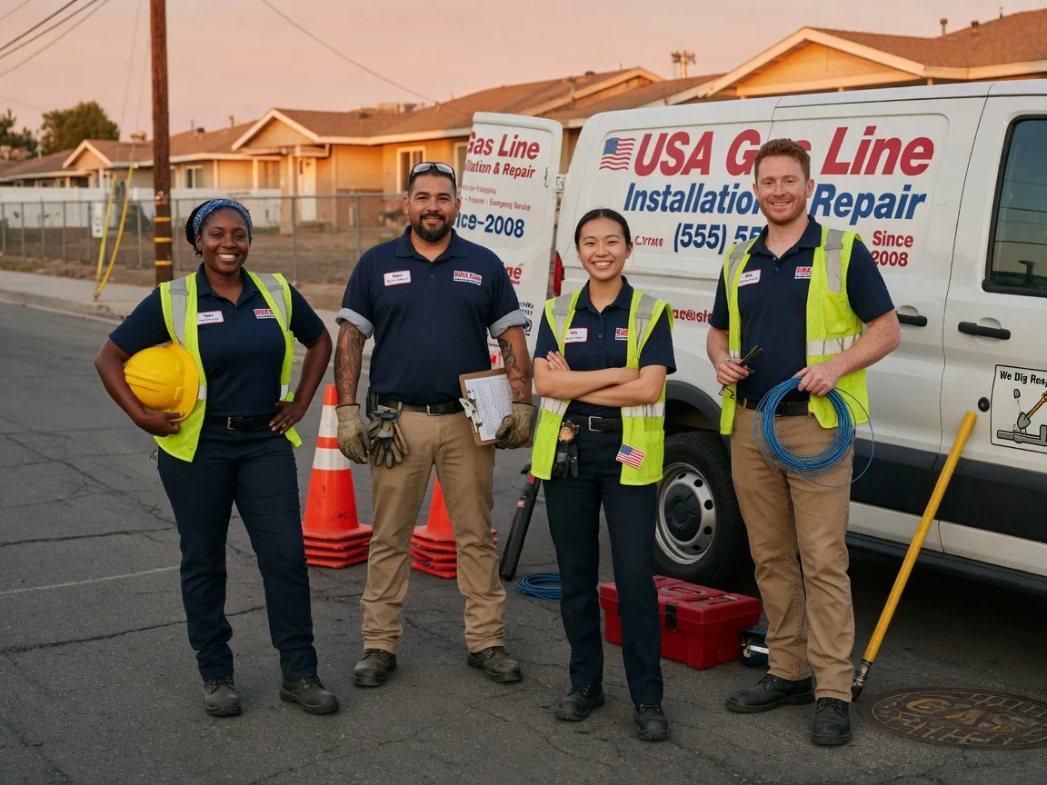 Gas Line Installation company in Alden, IA